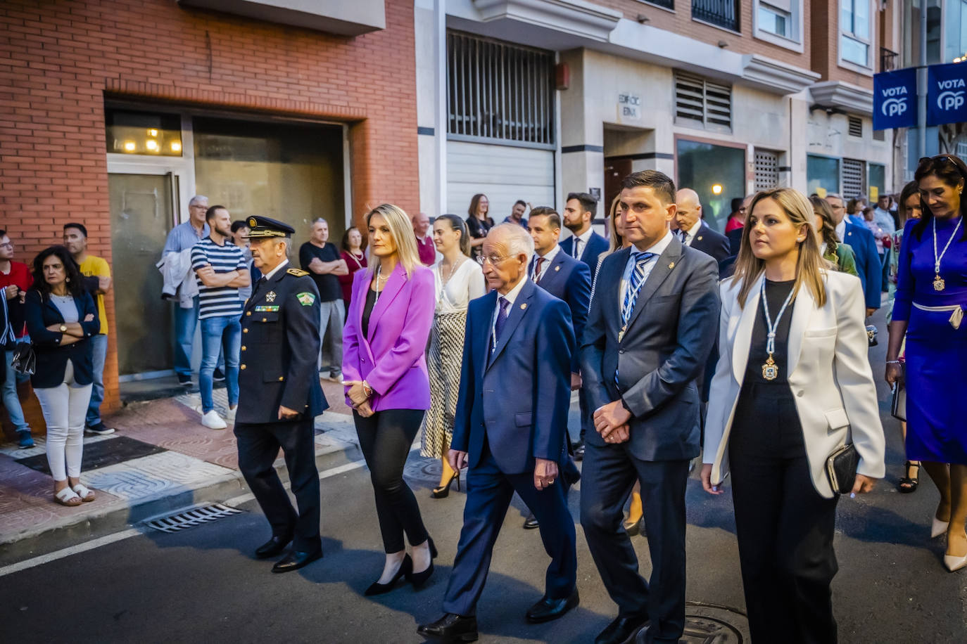 Así fue la procesión de San Isidro en El Parador