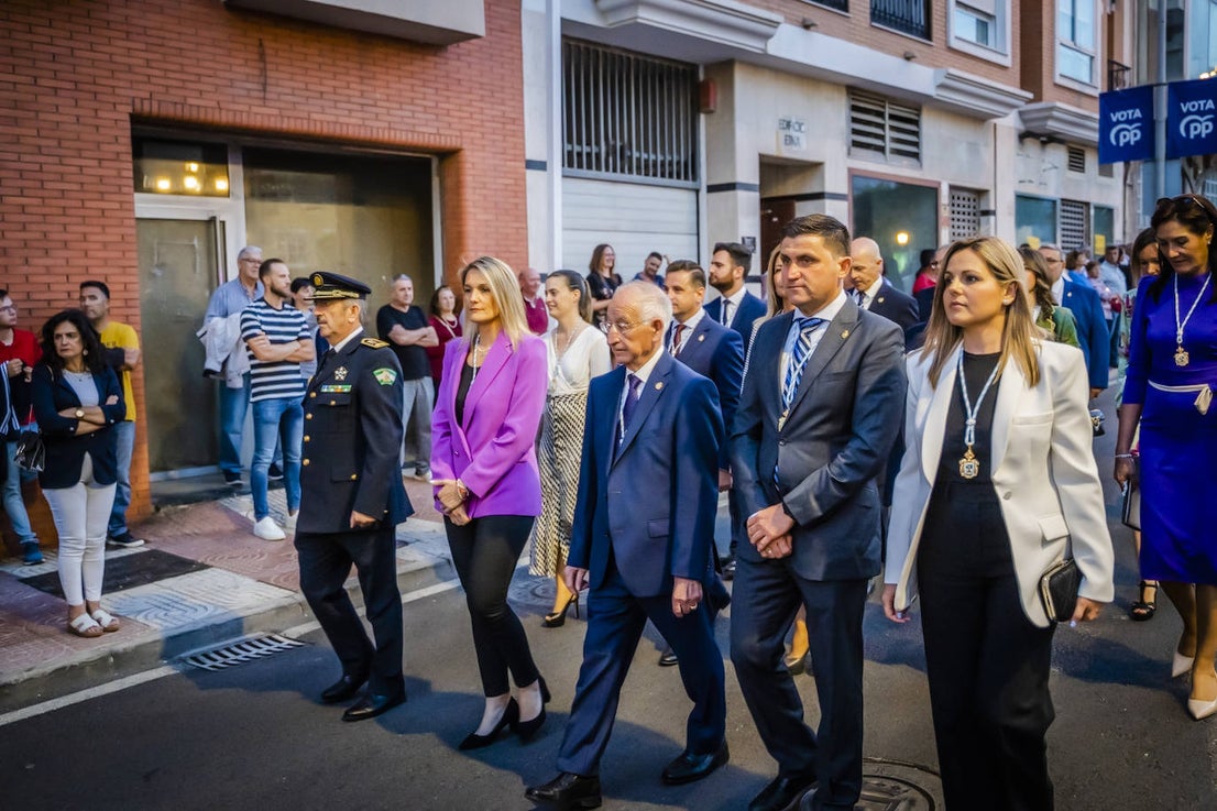 Así fue la procesión de San Isidro en El Parador