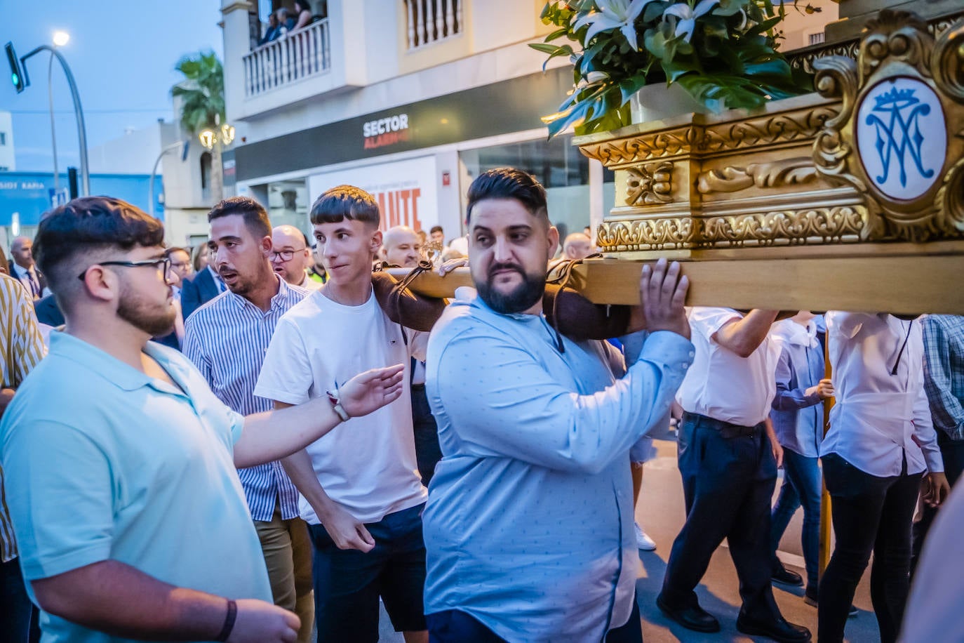 Así fue la procesión de San Isidro en El Parador