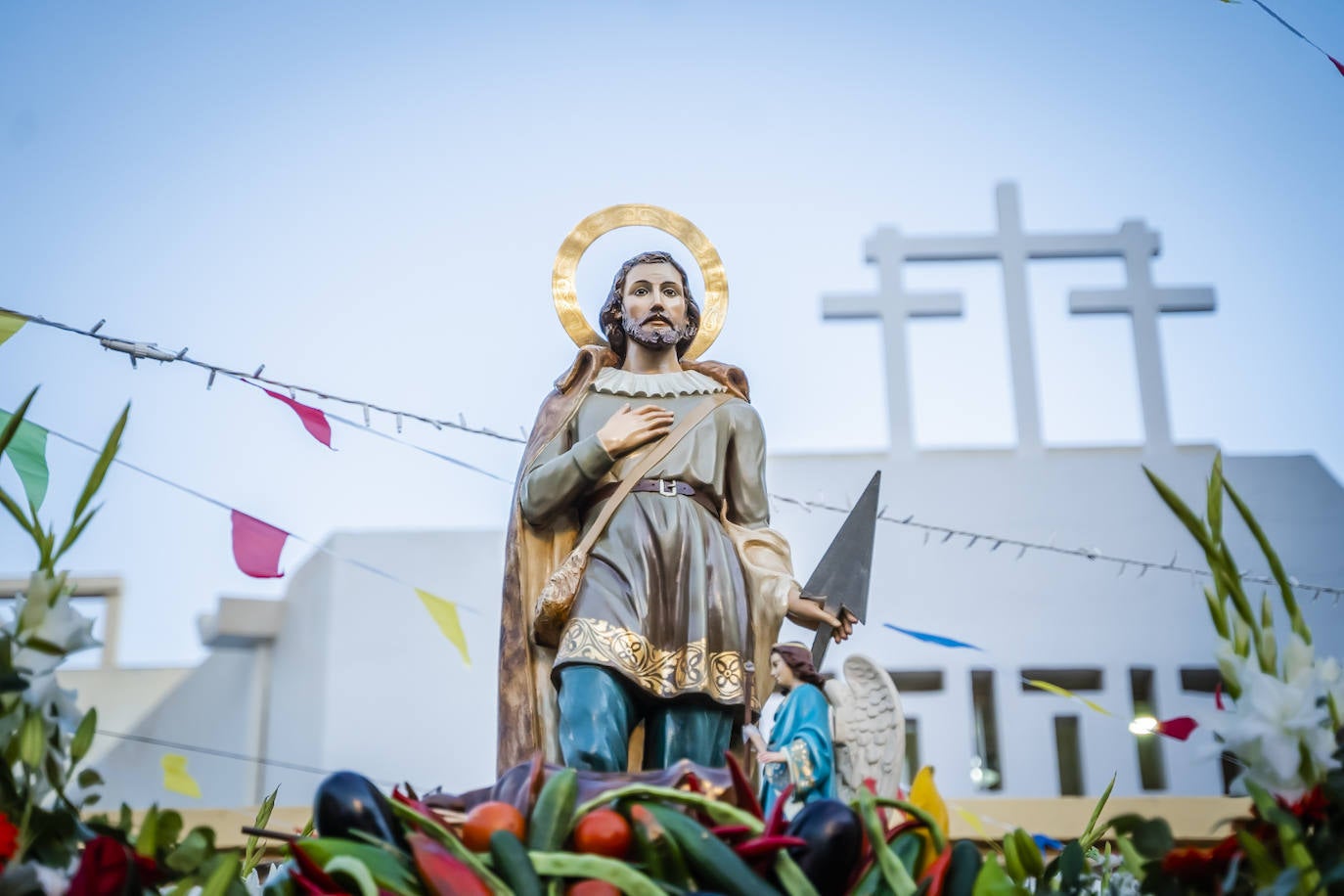 Así fue la procesión de San Isidro en El Parador