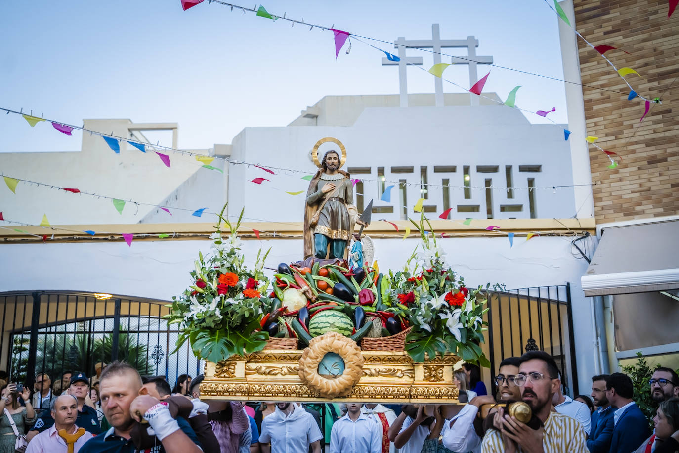 Así fue la procesión de San Isidro en El Parador