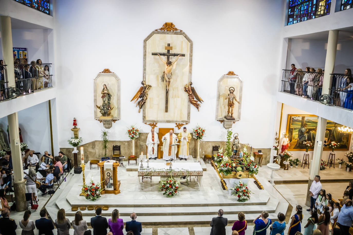 Así fue la procesión de San Isidro en El Parador