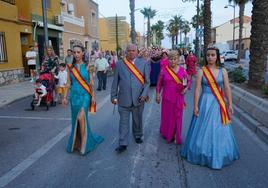 Así fue la procesión de San Fernando y La Milagrosa en Llanos de Vícar
