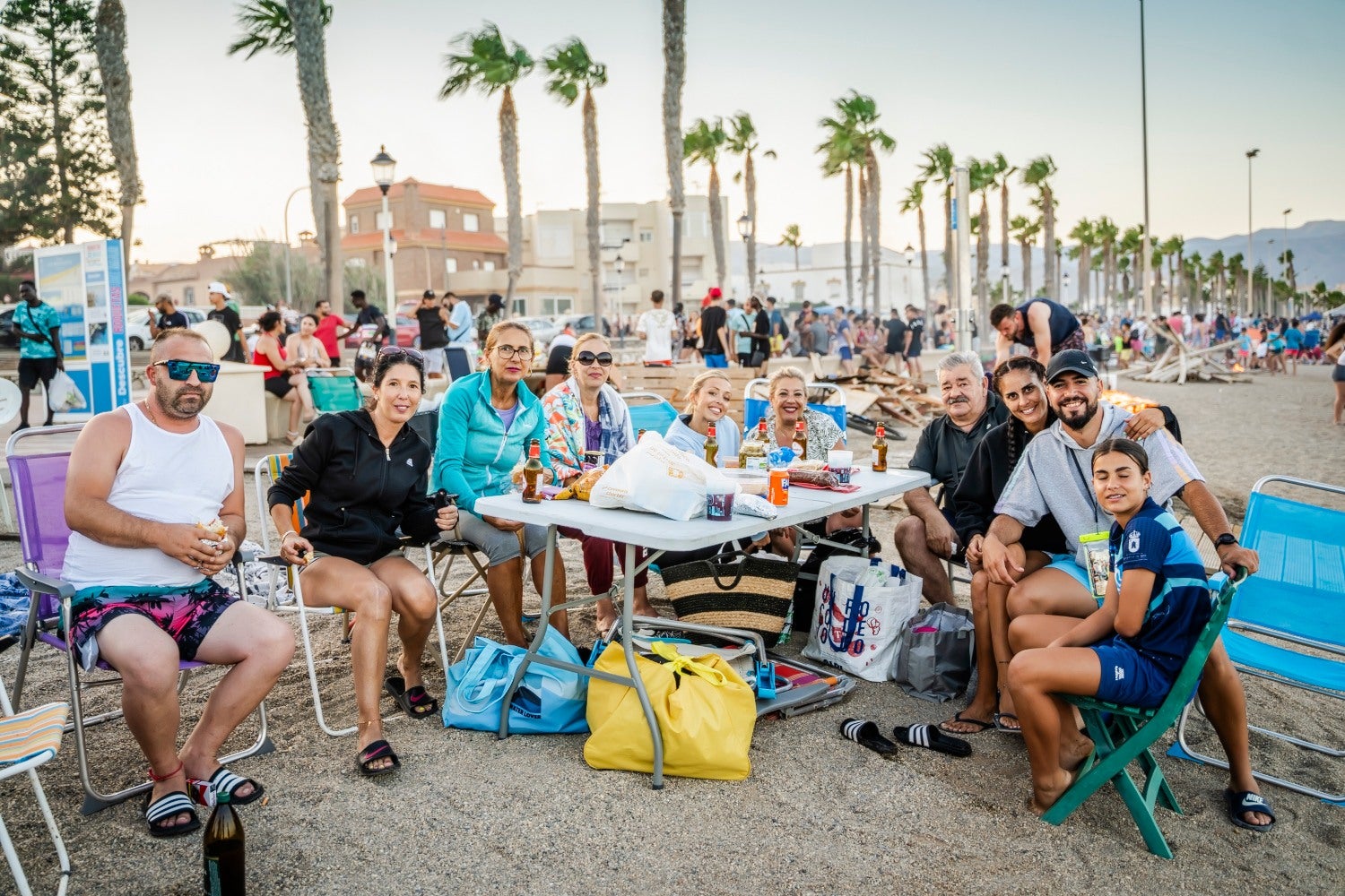 Así fue la Noche de San Juan en Roquetas