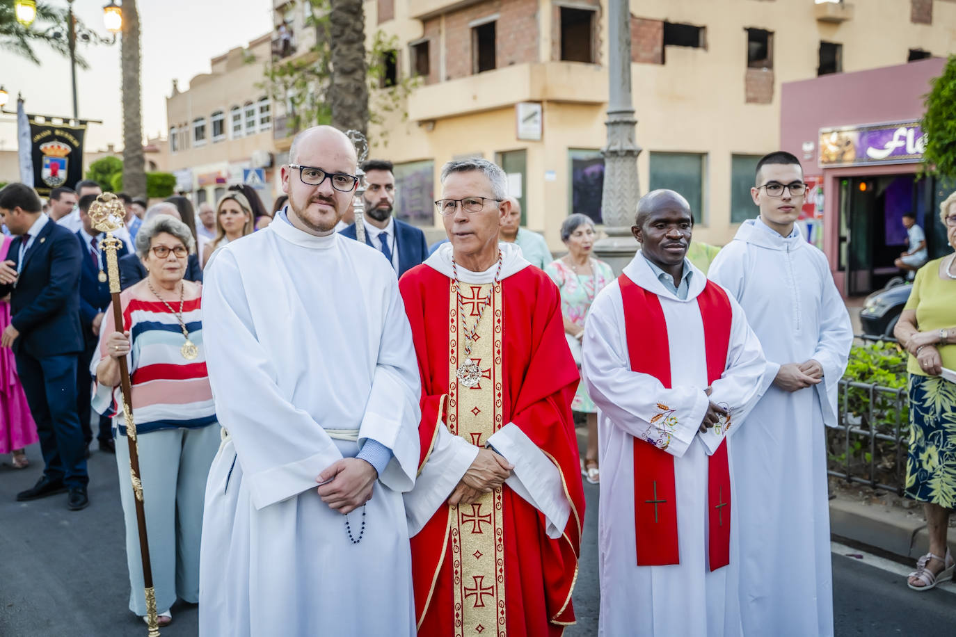 San Juan recorre las calles de Roquetas