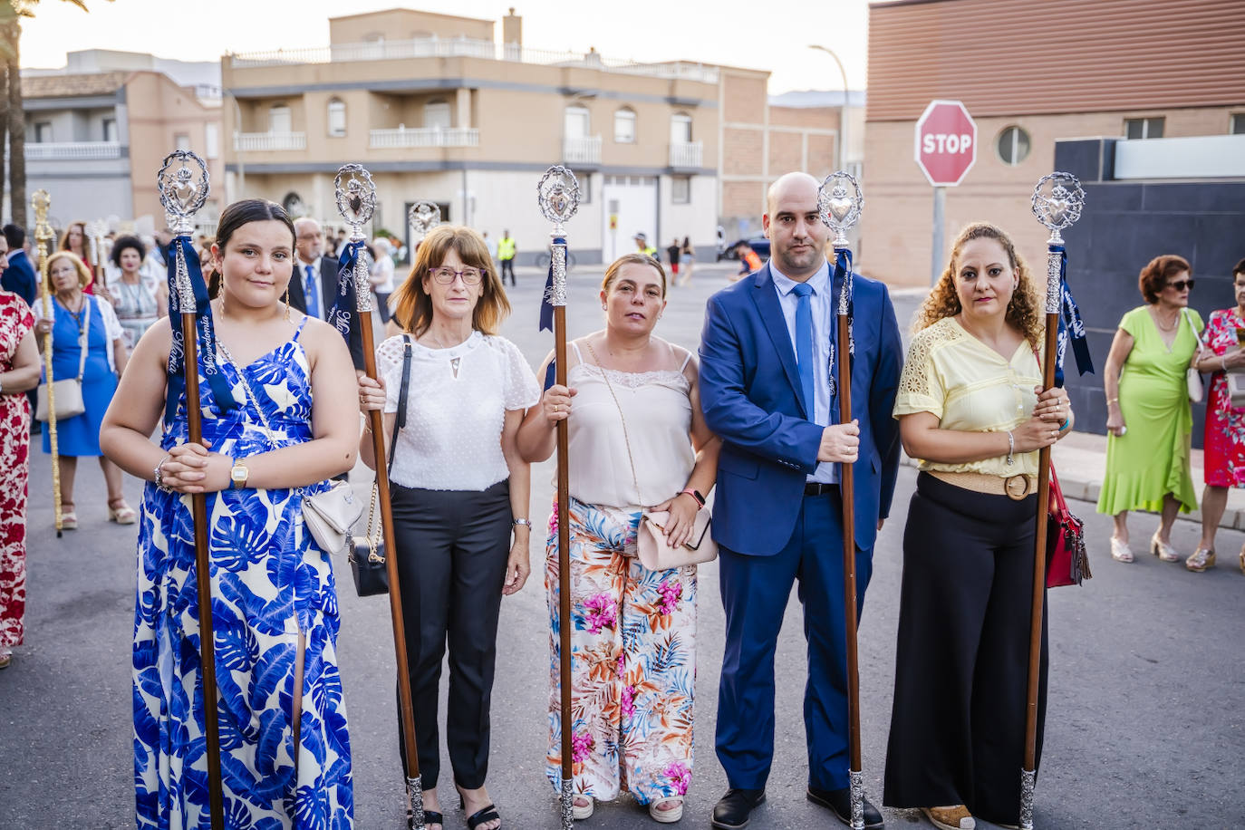 San Juan recorre las calles de Roquetas