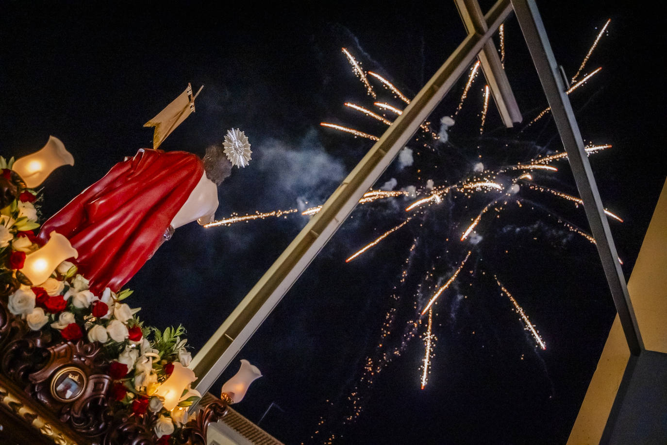 San Juan recorre las calles de Roquetas