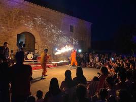 Una de las actividades espectaculares que hubo el año anterior en una zona de Vícar.
