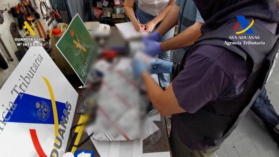 Detenido en Roquetas de Mar por recibir un paquete con 150 gramos de cocaína