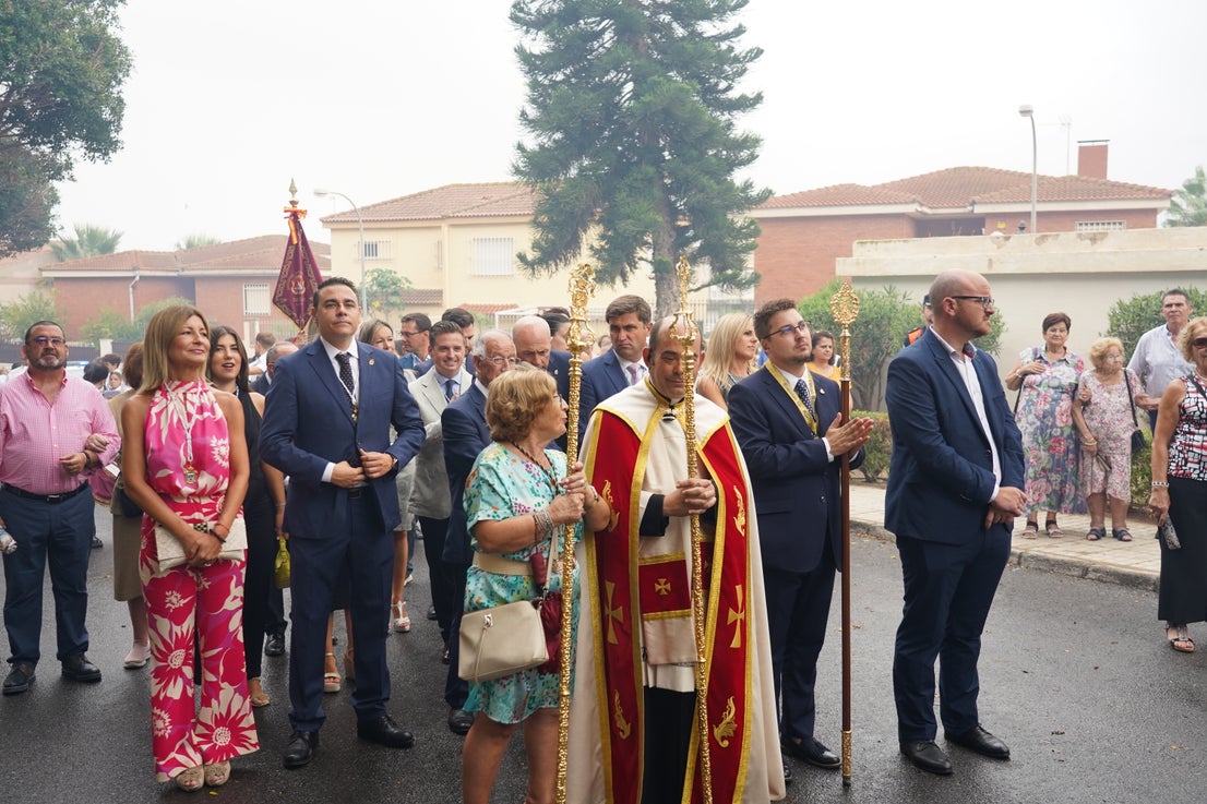 La Virgen del Carmen reúne a sus fieles en la procesión de Aguadulce