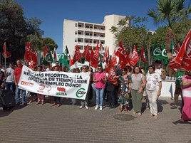 Manifestación por la residencia.