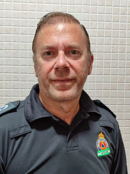 El coordinador de Protección Civil de Vícar, José Antonio Gómez.