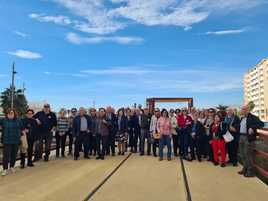 Más de un centenar de vicarios disfrutaron de la visita al Cable Inglés