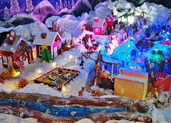 Las escenas del Nacimiento de Jesucristo fue el belén ganador de La Mojonera