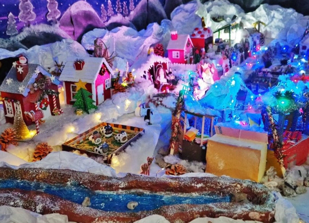 Las escenas del Nacimiento de Jesucristo fue el belén ganador de La Mojonera