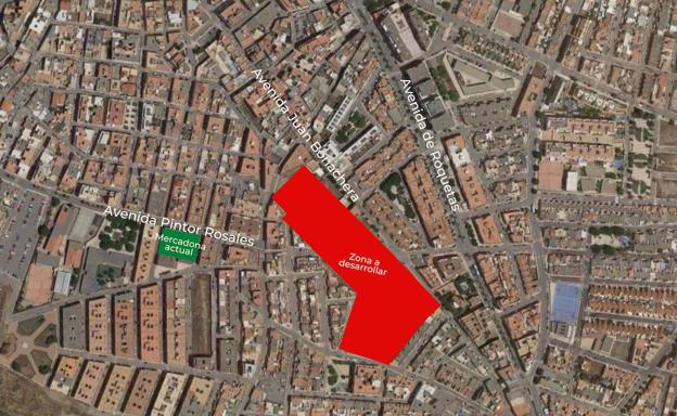 Una innovación urbanística abre la puerta al traslado del Mercadona de Pintor Rosales a Juan Bonachera