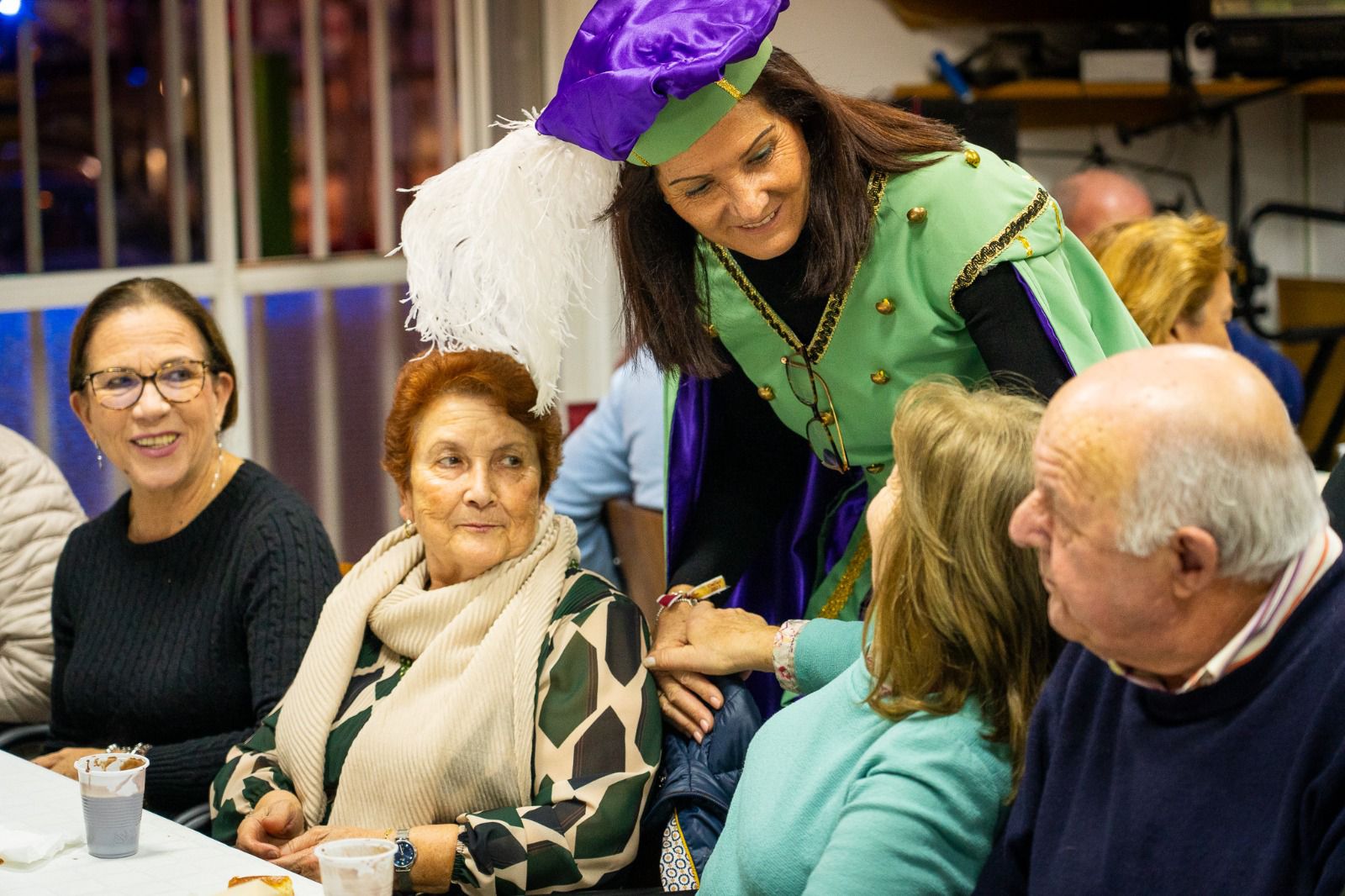 María Ángeles Alcoba, concejala del Mayor, en un centro del municipio.