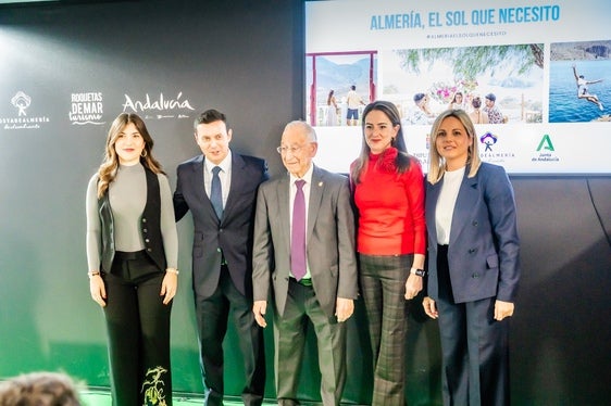 «Turismo sostenible, accesible, deportiva y cultural», así se vende Roquetas de Mar en Fitur