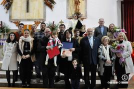 Imagen de varios integrantes de la Hermandad.