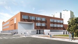 Proyecto del futuro Instituto de Educación Secundaria en Las Marinas, Roquetas de Mar.