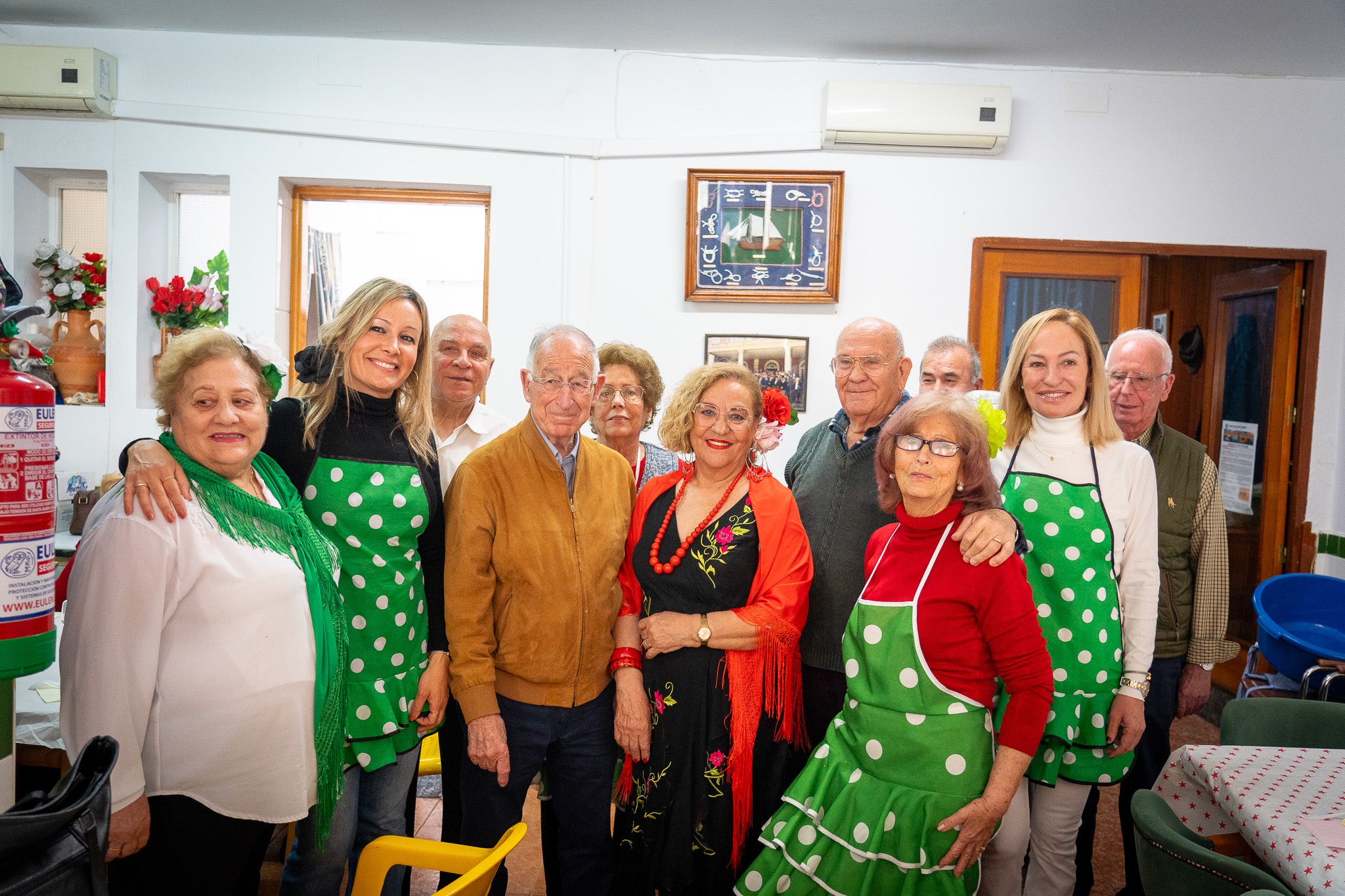 Así fueron las tradicionales migas por el Día de Andalucía