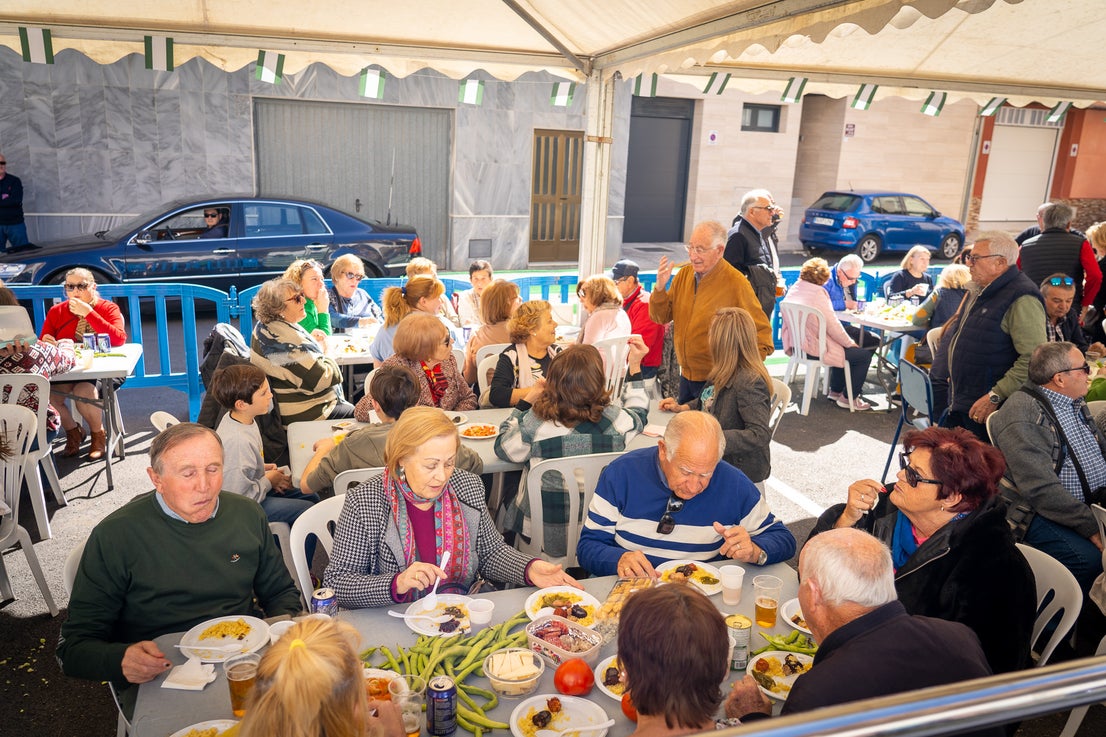 Así fueron las tradicionales migas por el Día de Andalucía