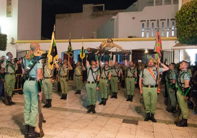 Una de las procesiones más relevantes de la Semana Santa roquetera.