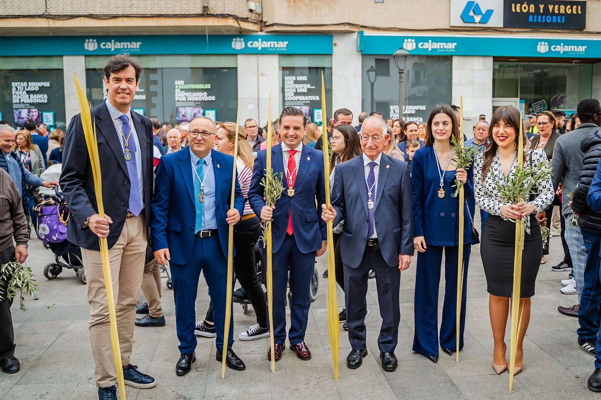 Así fue la procesión de las Palmas y Olivos