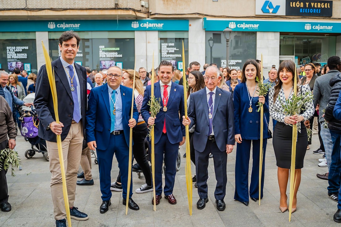 Así fue la procesión de las Palmas y Olivos