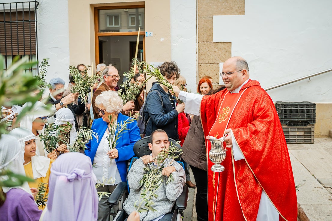 Así fue la procesión de las Palmas y Olivos