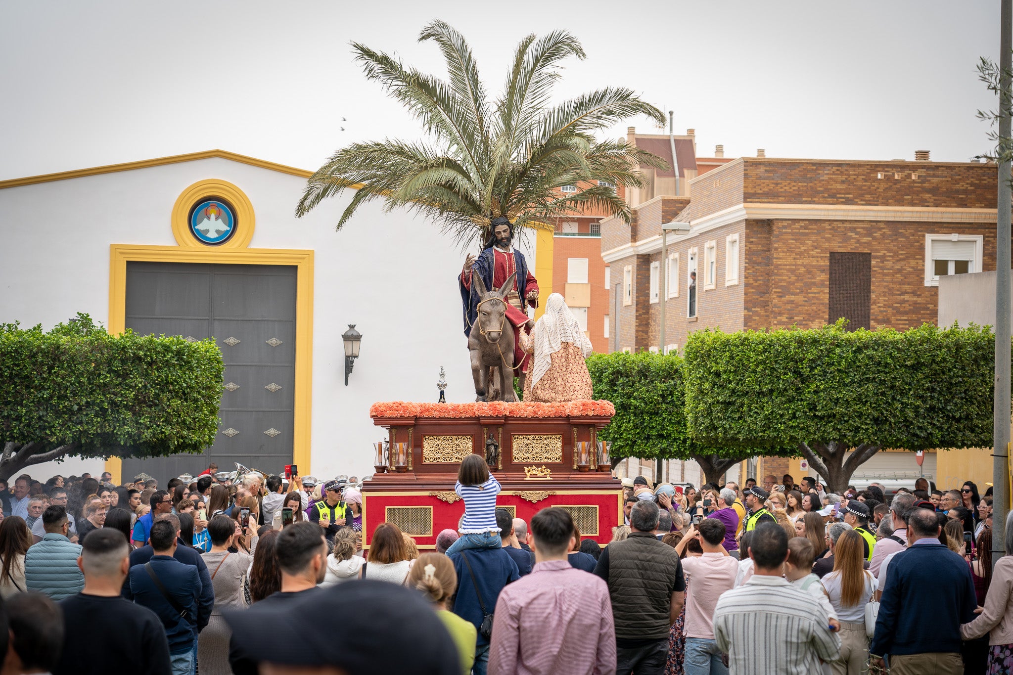 El Parador inicia el Domingo de Ramos con La Borriquita