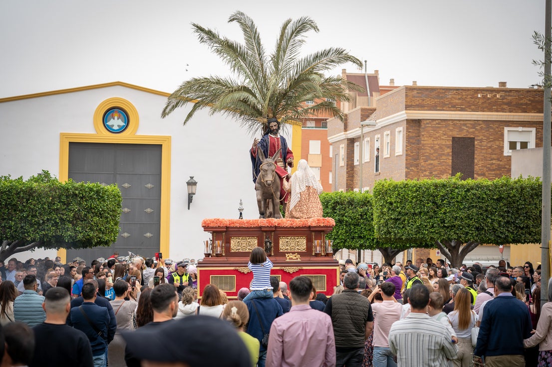 El Parador inicia el Domingo de Ramos con La Borriquita