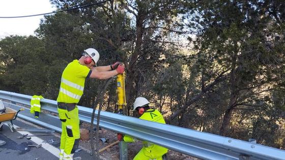 Invierten más de 16 millones para conservar 650 kilómetros de carreteras en Almería