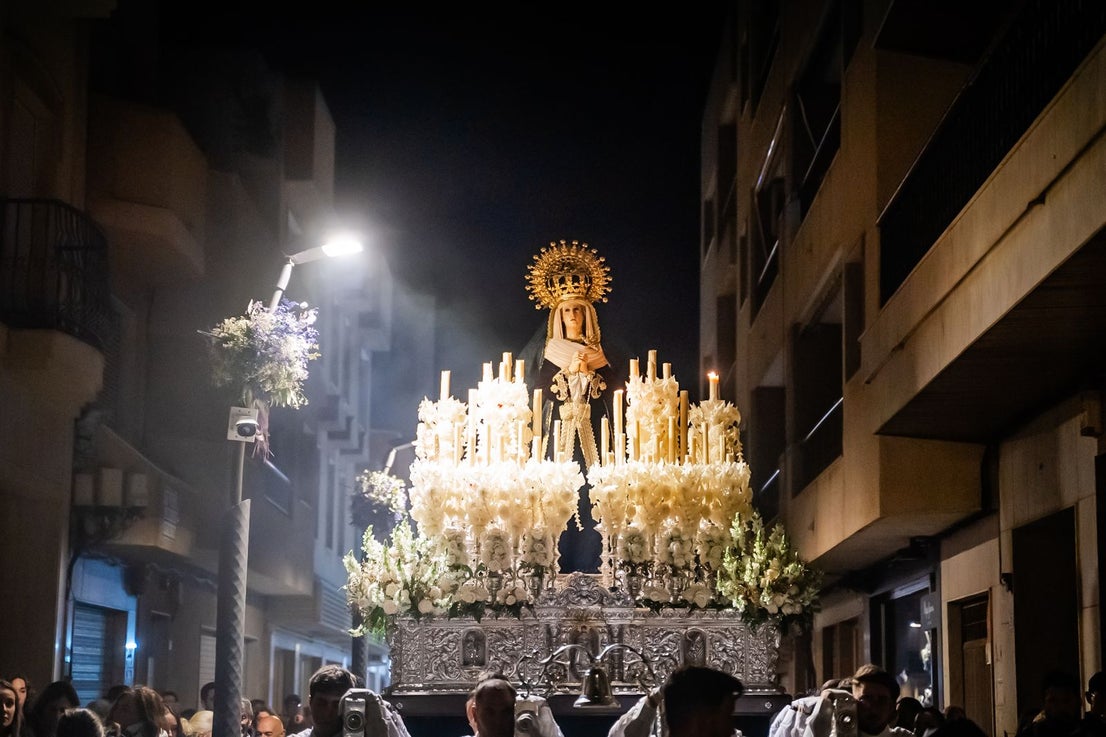 El Viernes Santo de Roquetas de Mar, en imágenes