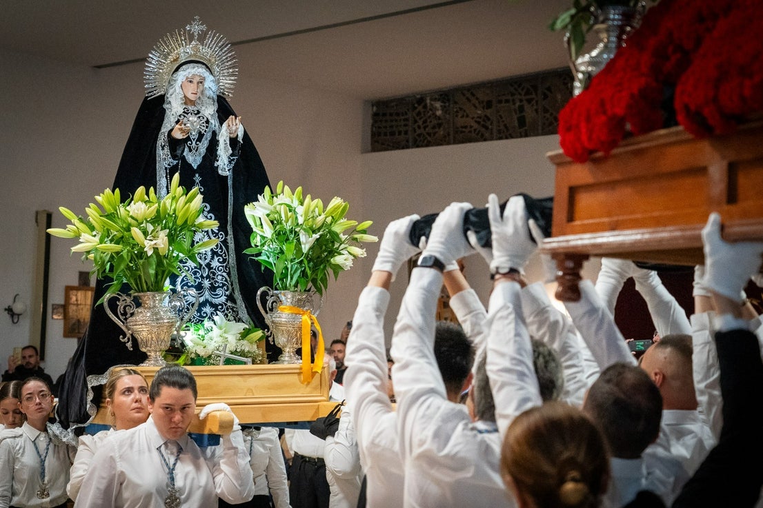 El Viernes Santo de Roquetas de Mar, en imágenes