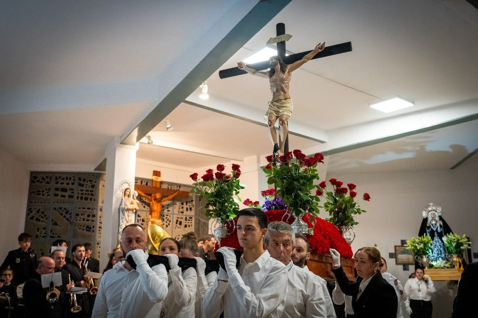 El Viernes Santo de Roquetas de Mar, en imágenes