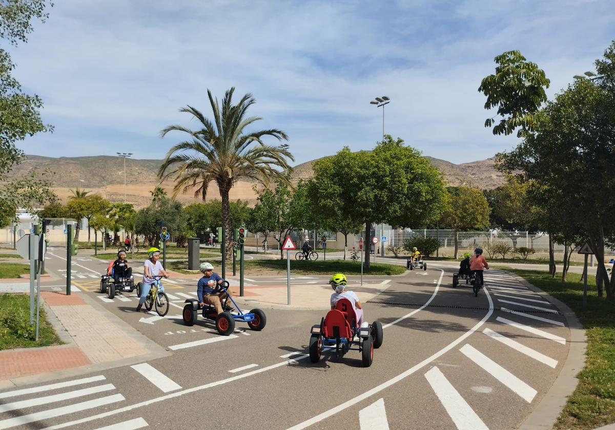 Más de 10 centros educativos de la provincia visitarán el Parque de Tráfico de Vícar