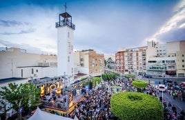 Vista panorámica de una de las zonas de El Parador durante estos días de celebración.