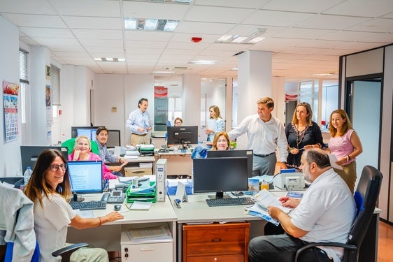 Imagen del departamento de Recursos Humanos del Ayuntamiento de Roquetas de Mar.