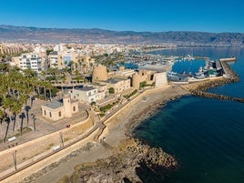 Panorámica de la localidad de Roquetas de Mar.