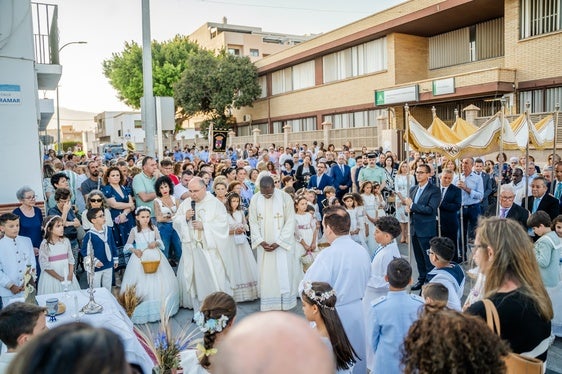 El Corpus de Roquetas de Mar, Aguadulce y El Parador, en imágenes