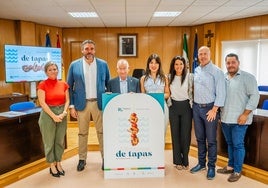 Imagen de la presentación del acto en Roquetas de Mar.