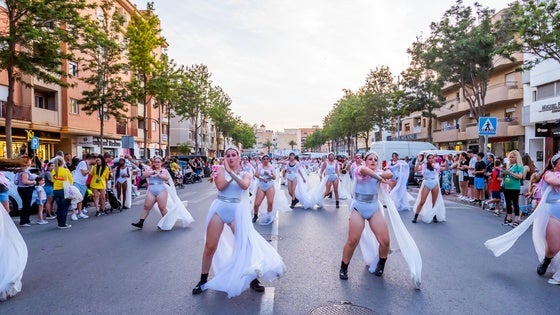 La Noche en Blanco en Roquetas de Mar, el evento que alegra todo el municipio