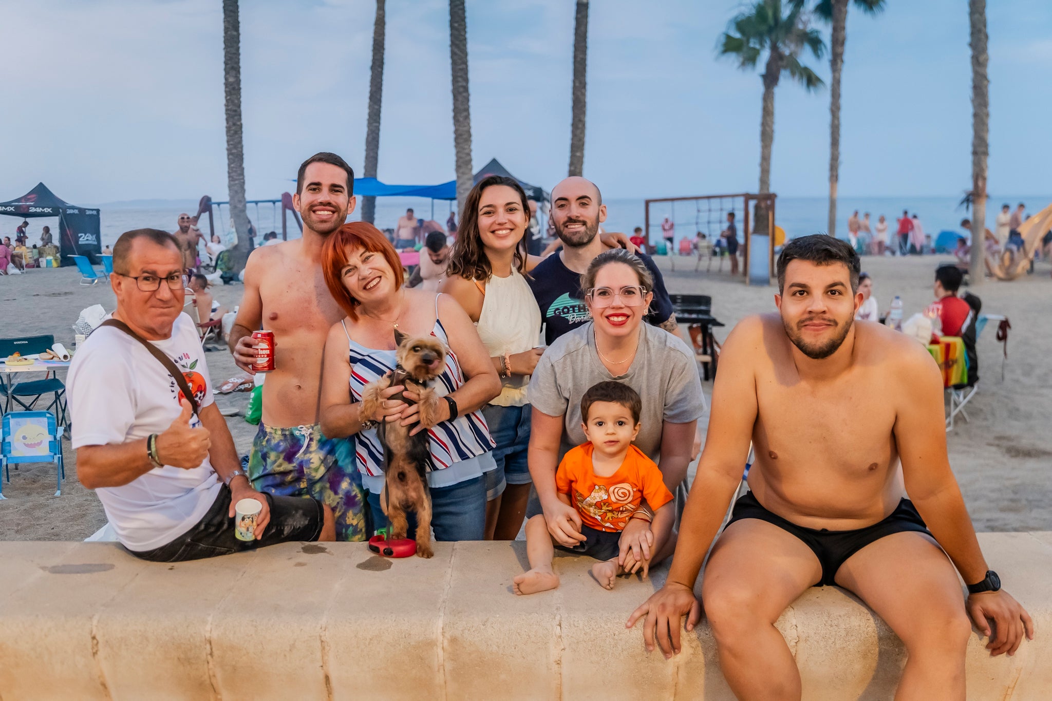 Así fue la Noche de San Juan en Roquetas de Mar