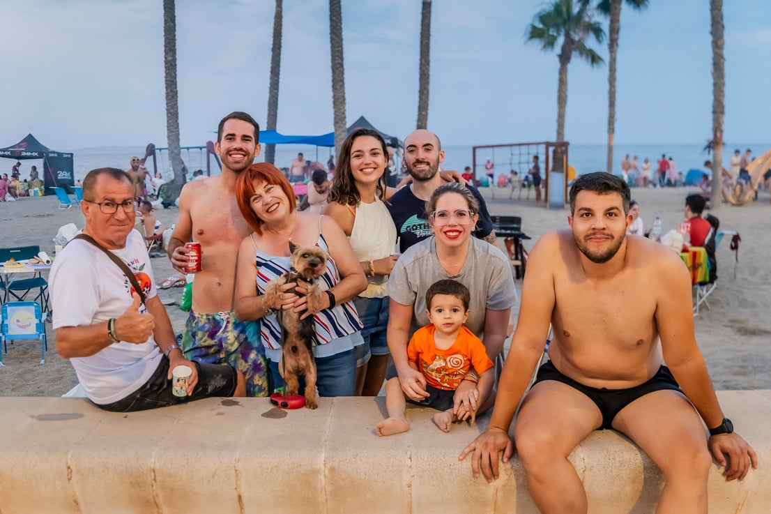Así fue la Noche de San Juan en Roquetas de Mar