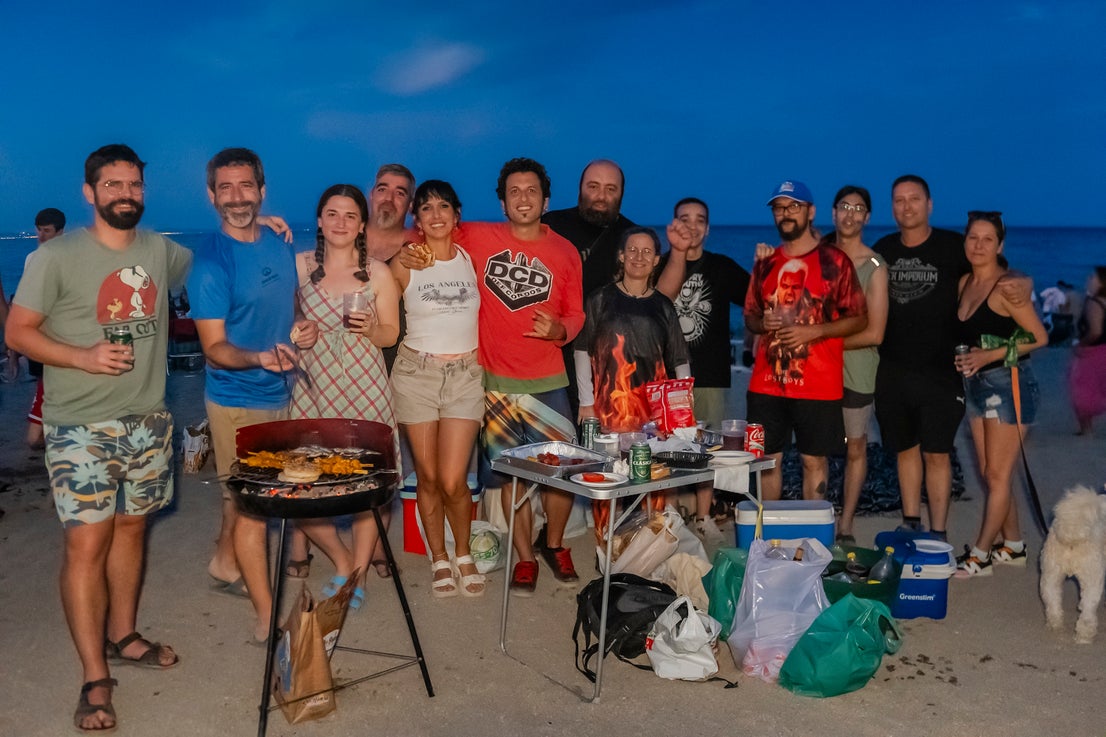 Así fue la Noche de San Juan en Roquetas de Mar