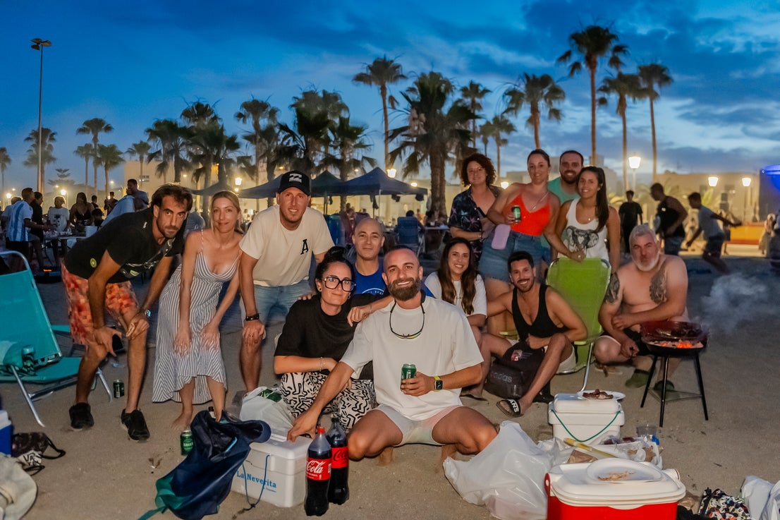 Así fue la Noche de San Juan en Roquetas de Mar