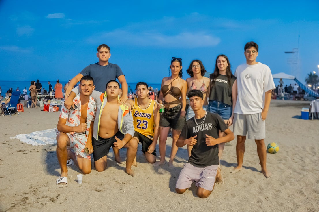 Así fue la Noche de San Juan en Roquetas de Mar