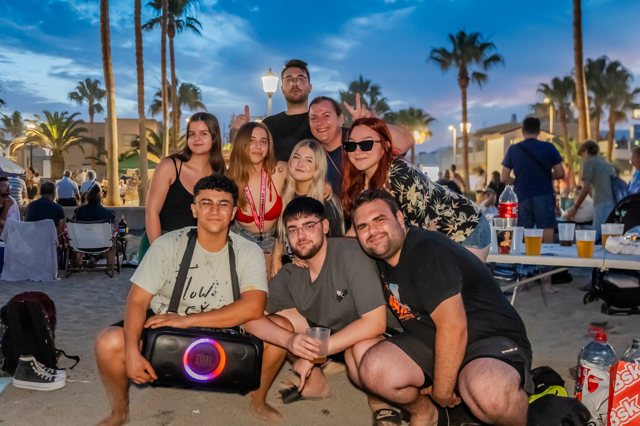 Así fue la Noche de San Juan en Roquetas de Mar