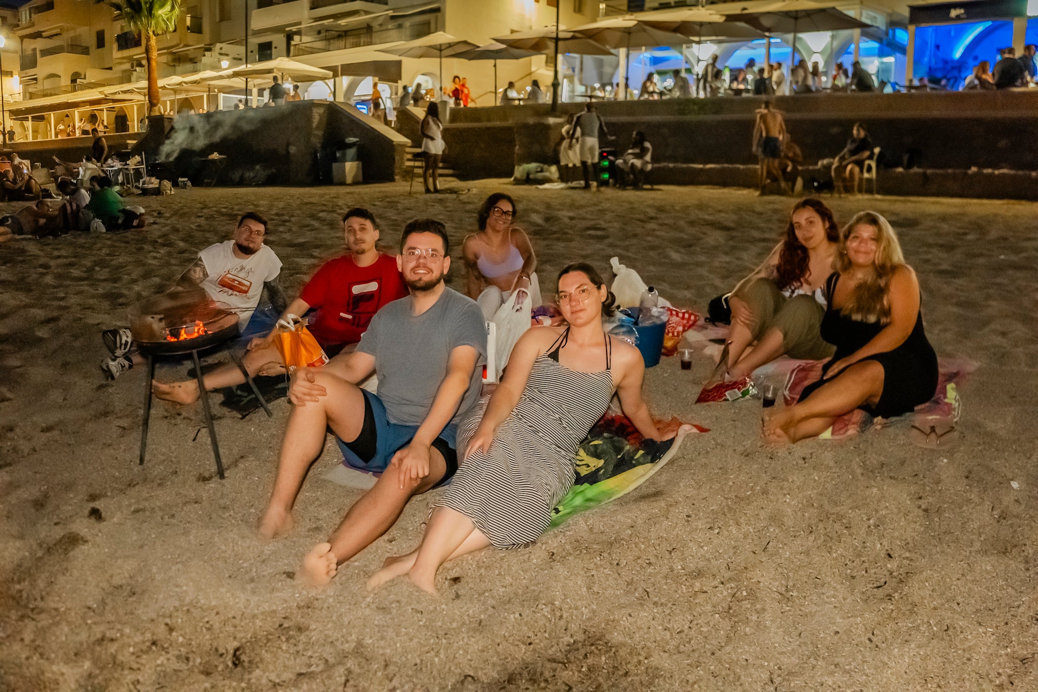 Así fue la Noche de San Juan en Roquetas de Mar